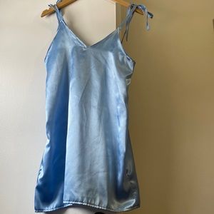 Handmade blue dress
